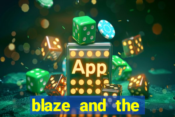 blaze and the monster machines logo font